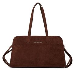 Torebka LOVE MOSCHINO. Brązowe shopper Love Moschino, bez wzorów, bez dodatków. Za 939.99 zł.