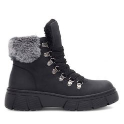 Trapery Go Soft. Czarne trapery i śniegowce GO SOFT. Za 179.99 zł.