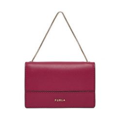 Torebka Furla. Czerwone torebki klasyczne Furla, bez wzorów, bez dodatków. Za 584.99 zł.
