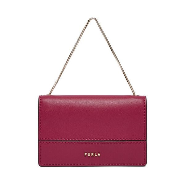 Torebka Furla. Czerwone torebki klasyczne Furla, bez wzorów, bez dodatków. Za 584.99 zł.