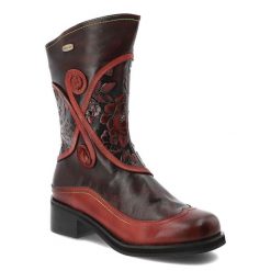 Czerwone Kozaki Laura Vita Modne Buty Damskie. Czerwone kozaki Laura Vita, ze skóry, bez obcasa, na obcasie, bez zapięcia. Za 416.99 zł.
