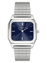 Liebeskind Zegarek kwarcowy w kolorze srebrno-granatowym rozmiar: onesize. Szare, analogowe zegarki Liebeskind, ze stali. Za 347.99 zł.