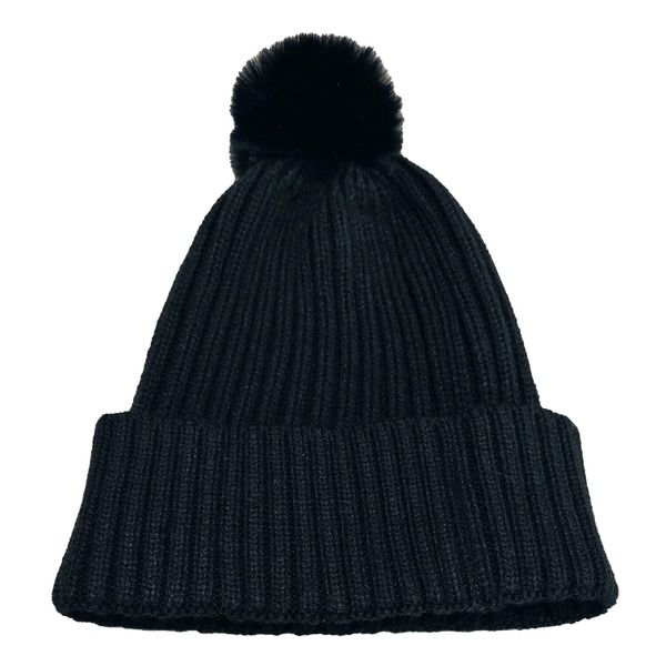 Czapka damska LUMBERJACK ELENA. Czarne czapki Lumberjack, bez wzorów. Za 59.99 zł.