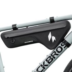 Torba rowerowa na ramę długa Rockbros RideMate AS-152 1,9L. Czarne torby na ramię ROCKBROS, bez wzorów, z materiału, na ramię, bez dodatków. Za 139.00 zł.