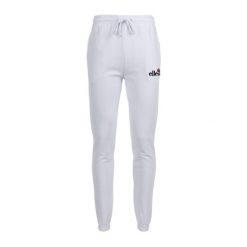 Spodnie damskie Ellesse Noora Jog. Białe spodnie dresowe Ellesse, m, bez wzorów, z dresówki. Za 139.99 zł.