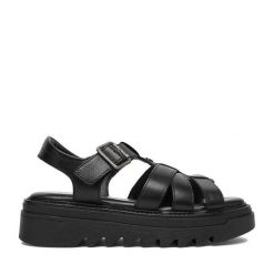 Sandały G-Star Raw. Czarne sandały G-Star Raw, bez wzorów, retro, bez obcasa, na płaskiej podeszwie, bez zapięcia. Za 269.99 zł.