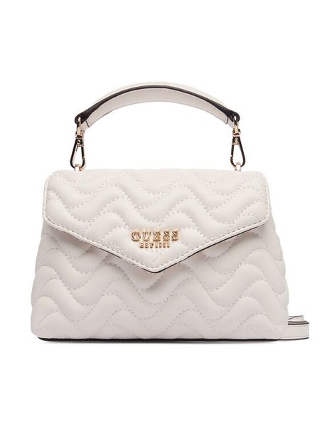 Guess Torebka HWQG96 53780 Biały. Białe torebki klasyczne Guess, z aplikacjami, ze skóry, bez dodatków. Za 319.99 zł.