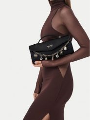 Nine West Torebka CEO-NOBLE SOCIETY-LA374-4794 Czarny. Czarne torebki klasyczne Nine West, bez wzorów, z materiału, bez dodatków. Za 179.99 zł.