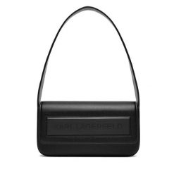 Torebka KARL LAGERFELD. Czarne torebki klasyczne KARL LAGERFELD, bez wzorów, bez dodatków. Za 699.99 zł.