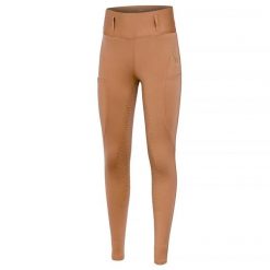 Legginsy jeździeckie damskie EQUESTRIAN QUEEN Southampton 24AW z pełnym lejem. Brązowe legginsy EQUESTRIAN QUEEN, l, bez wzorów, z podwyższonym stanem. Za 268.99 zł.