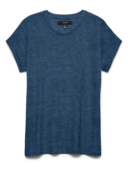 Vero Moda Sweter w kolorze niebieskim rozmiar: L. Niebieskie swetry Vero Moda, l, bez wzorów, bez ramiączek. Za 56.79 zł.