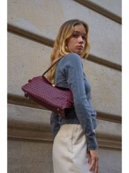 Victor & Hugo Paris Skórzana torebka "Yzel" w kolorze bordowym - 30 x 15 x 10 cm rozmiar: onesize. Czerwone torby na ramię Victor & Hugo Paris, bez wzorów, z materiału, na ramię, bez dodatków. Za 313.97 zł.
