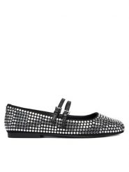 MICHAEL Michael Kors Baleriny 40F5MTFP2S Czarny. Czarne baleriny MICHAEL Michael Kors, bez wzorów, ze skóry, bez obcasa. Za 789.99 zł.