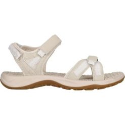 Sandały damskie Whistler Kali. Białe sandały Whistler, bez wzorów, sportowe, bez obcasa, bez zapięcia. Za 275.00 zł.