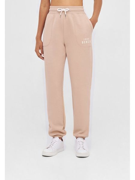 Bench Spodnie dresowe "Umea" w kolorze beżowym rozmiar: 38. Brązowe spodnie dresowe Bench, bez wzorów, z dresówki. Za 82.64 zł.