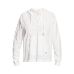 Bluza z kapturem dla Kobiety DESTINATION SURF Biały. Białe bluzy sportowe Roxy, na zimę, m, bez wzorów, z bawełny, z kapturem. Za 249.00 zł.