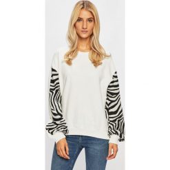 Tally Weijl - Bluza. Białe bluzy TALLY WEIJL, m, bez wzorów, z bawełny, bez kaptura. W wyprzedaży za 49.90 zł.