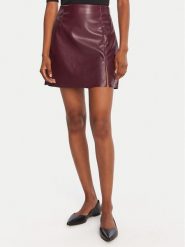Vero Moda Spódnica z imitacji skóry Nelly 10322469 Fioletowy Regular Fit. Fioletowe spódnice Vero Moda, xl, bez wzorów, ze skóry. Za 119.99 zł.