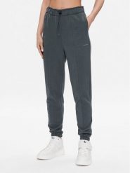 Calvin Klein Performance Spodnie dresowe 00GWS3P605 Zielony Regular Fit. Zielone spodnie sportowe Calvin Klein Performance, m, bez wzorów, z bawełny. Za 369.99 zł.