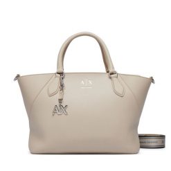 Torebka Armani Exchange. Brązowe torebki klasyczne Armani Exchange, bez wzorów, bez dodatków. Za 729.99 zł.