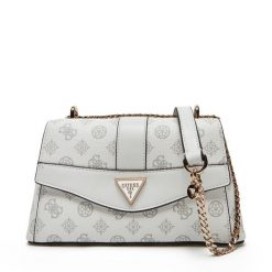 Torba Guess. Białe torebki klasyczne Guess, z aplikacjami, bez dodatków. Za 379.99 zł.