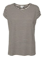 Vero Moda Koszulka "Ava" w kolorze czarnym rozmiar: XS. Czarne bluzki Vero Moda, xs, bez wzorów, z lyocellu, bez kołnierzyka, bez ramiączek. Za 63.95 zł.