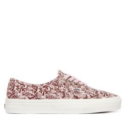 Tenisówki Vans. Czerwone trampki Vans, bez wzorów, bez zapięcia. Za 369.99 zł.