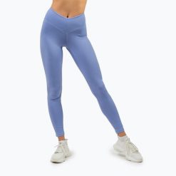 Legginsy NEBBIA Elevated. Fioletowe legginsy Nebbia, bez wzorów. Za 209.99 zł.