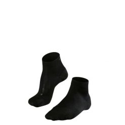 Skarpetki damskie Falke GO2 Short. Czarne skarpety Falke, bez wzorów, z bawełny. Za 142.00 zł.