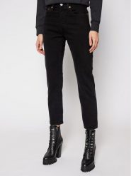 Levi's® Jeansy Cropped Fit 501® Original 36200-0085 Czarny Cropped Fit. Czarne jeansy s, bez wzorów. Za 369.99 zł.