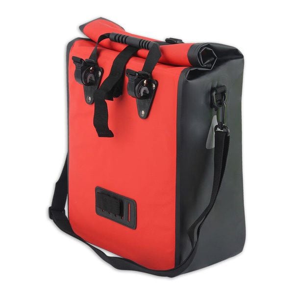Lynx Valley XL torba boczna 21L do e-bike'ów. Czarne torby na ramię LYNX, bez wzorów, na ramię, bez dodatków. Za 175.95 zł.
