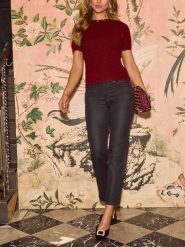 Milan Kiss Sweter w kolorze bordowym rozmiar: S. Czerwone swetry Milan Kiss, s, bez wzorów, bez ramiączek. Za 113.99 zł.