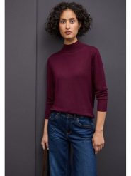 Street One Golf w kolorze bordowym rozmiar: 40. Czerwone golfy Street One, bez wzorów, bez ramiączek. Za 117.45 zł.