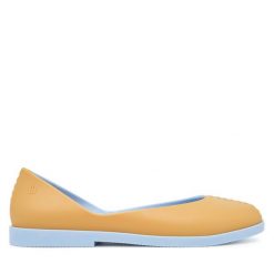 Baleriny Melissa. Niebieskie baleriny Melissa, bez wzorów, bez obcasa. Za 399.99 zł.
