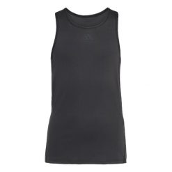 Girls Club Tennis Climacool Tank Top. Czarne topy Adidas, bez wzorów, bez kołnierzyka, bez ramiączek. Za 149.00 zł.