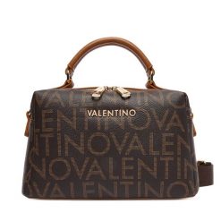 Torebka Valentino. Brązowe torebki klasyczne Valentino, bez wzorów, bez dodatków. Za 529.99 zł.