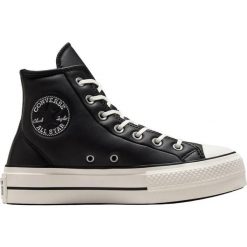 Buty sportowe Converse Chuck Taylor All Star Lift. Czarne obuwie sportowe Converse, bez wzorów, z syntetyku, bez zapięcia. Za 590.00 zł.