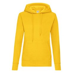 Bluza Damska Z Kapturem. Brązowe bluzy FRUIT OF THE LOOM, s, bez wzorów, z kapturem. Za 98.99 zł.