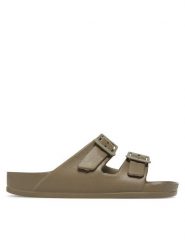 ONLY Shoes Klapki Onlcristy 15316868 Brązowy. Brązowe klapki ONLY SHOES, bez wzorów, z tworzywa sztucznego, bez obcasa. Za 59.99 zł.