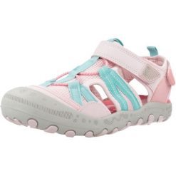 Sandały GIOSEPPO BARFLEUR Rose. Czerwone sandały Gioseppo, bez wzorów, z syntetyku, bez obcasa, bez zapięcia. Za 165.99 zł.
