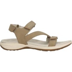 Sandały damskie Whistler Malena. Brązowe sandały Whistler, bez wzorów, bez obcasa, bez zapięcia. Za 245.00 zł.
