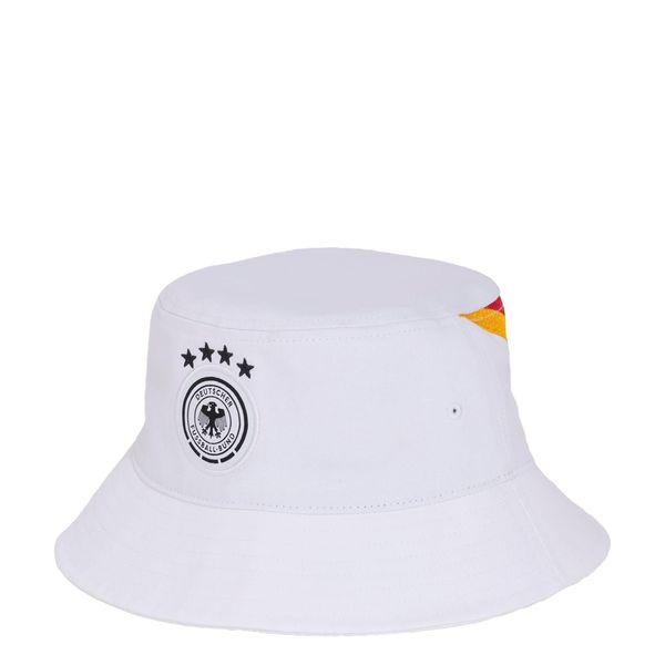 Kapelusz typu bucket Niemcy. Białe kapelusze Adidas, bez wzorów, z bawełny. Za 119.00 zł.