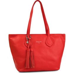 Torebka PATRIZIA PEPE - 2V8825/A3FH-J2CK Mars Red/Moon Sand. Czerwone shopper Patrizia Pepe, bez wzorów, ze skóry, bez dodatków. W wyprzedaży za 599.00 zł.