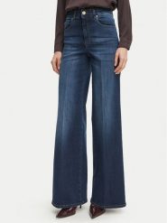 Fracomina Jeansy FP26WV3015D46001 Granatowy Flared Leg. Niebieskie jeansy Fracomina, bez wzorów. Za 534.99 zł.
