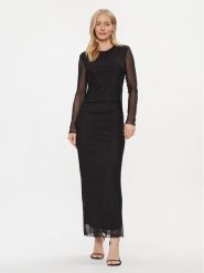 ONLY Sukienka letnia 15310228 Czarny Regular Fit. Czarne sukienki Only, na lato, s, bez wzorów, z syntetyku, bez kołnierzyka, bez ramiączek. Za 269.99 zł.