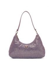 Guess Torebka Jewels HWEG22 48720 Fioletowy. Fioletowe torebki klasyczne Guess, z aplikacjami, z materiału, bez dodatków. Za 544.99 zł.