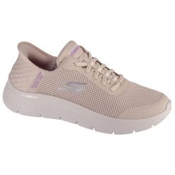 Buty sportowe Skechers Go Walk Flex Grand. Białe obuwie sportowe Skechers, z materiału, bez zapięcia, trekkingowe, Skechers Sport. Za 349.99 zł.