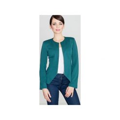 Żakiet K072 Zielony. Zielone marynarki i żakiety Lenitif, m, bez wzorów, eleganckie. Za 129.00 zł.