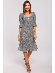 Stylove Sukienka w kolorze czarnym rozmiar: XL. Czarne sukienki Stylove, xl, bez wzorów, bez kołnierzyka, bez ramiączek, midi. Za 201.55 zł.