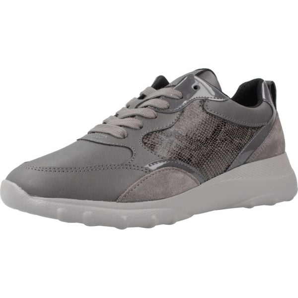 Buty GEOX D ALLENIEE Szary. Szare trekkingi Geox, z tkaniny, trekkingowe. Za 292.99 zł.